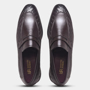 Rosetto Romero Vanguard Premium Woven Penny Loafers For Men